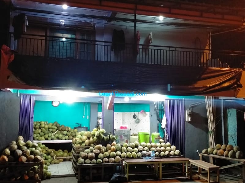 Kios 2 lantai di gembor doyong Sangiang Tangerang surat AJB